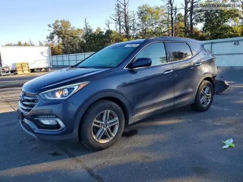 5NMZUDLBXHH027136 — 2017 Hyundai Santa FE, Задняя часть, фото до ремонта