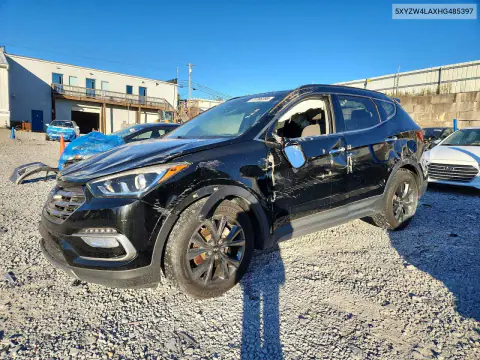 5XYZW4LAXHG485397 — 2017 Hyundai Santa FE, Переворот, фото до ремонта