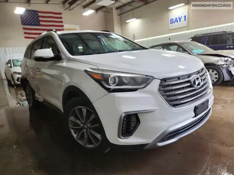 2017 Hyundai Santa Fe Se VIN KM8SNDHF3HU224003 фото 4