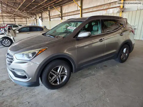 5NMZU3LB3HH049246 — 2017 Hyundai Santa FE, Передняя часть, фото до ремонта