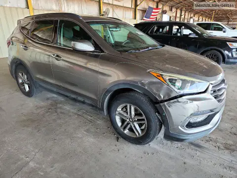 2017 Hyundai Santa Fe Sport 2.4L VIN 5NMZU3LB3HH049246 фото 4