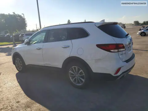 2017 Hyundai Santa Fe Se VIN KM8SNDHF9HU254459 фото 2