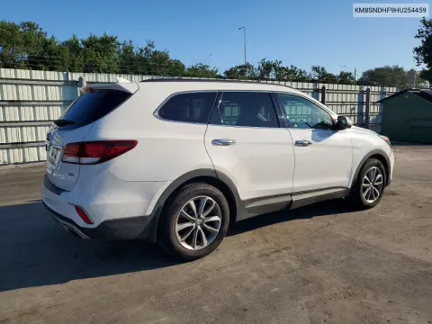 2017 Hyundai Santa Fe Se VIN KM8SNDHF9HU254459 фото 3