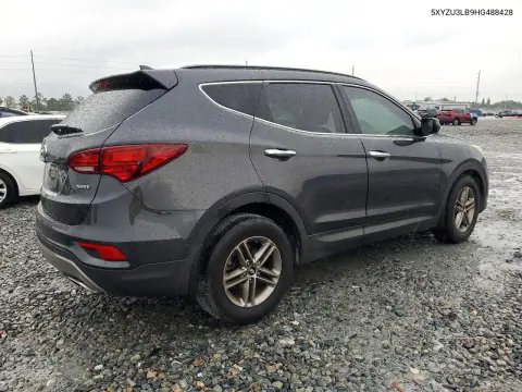 2017 Hyundai Santa Fe Sport 2.4L VIN 5XYZU3LB9HG488428 фото 3