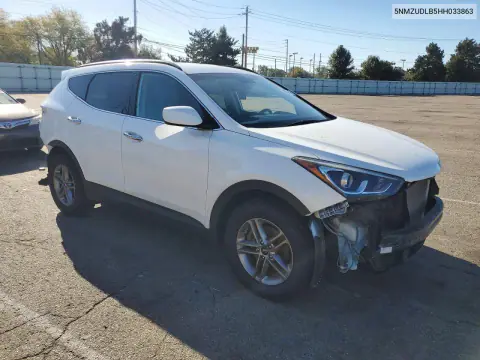 2017 Hyundai Santa Fe Sport 2.4L VIN 5NMZUDLB5HH033863 фото 4