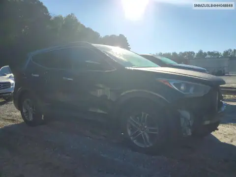 5NMZU3LB4HH048848 — 2017 Hyundai Santa FE, фото 4 с аукциона Copart, Передняя часть