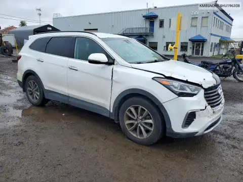 KM8SNDHF4HU196308 — 2017 Hyundai Santa FE, фото 4 с аукциона Copart, Передняя часть