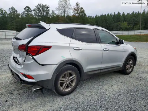 2017 Hyundai Santa Fe Sport 2.4L VIN 5XYZU3LB9HG490454 фото 3