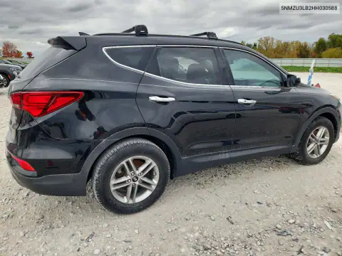 5NMZU3LB2HH030588 — 2017 Hyundai Santa FE, фото 3 с аукциона Copart, Мелкие вмятины и царапины