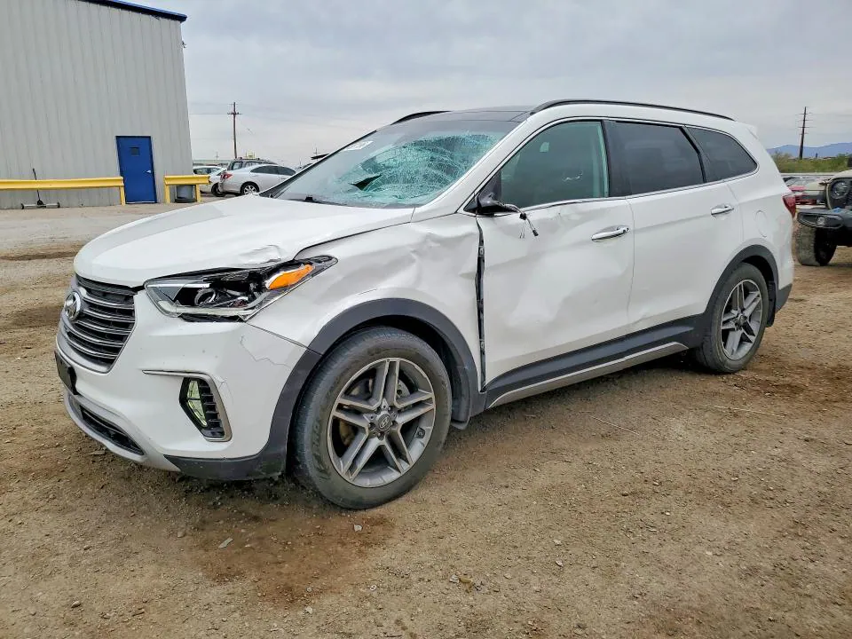 2018 Hyundai Santa Fe VIN KM8SR4HF3JU290884 фото 1