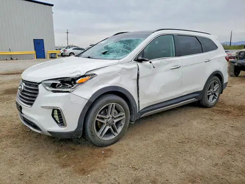 KM8SR4HF3JU290884 — 2018 Hyundai Santa FE, Передняя часть (Front End), фото до ремонта
