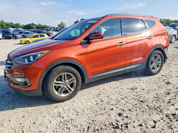 5XYZUDLB6JG522028 — 2018 Hyundai Santa FE, Боковая часть (Side), фото до ремонта