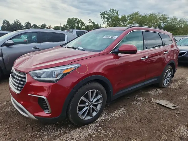 KM8SMDHF6JU271227 — 2018 Hyundai Santa FE, Передняя часть (Front End), фото до ремонта