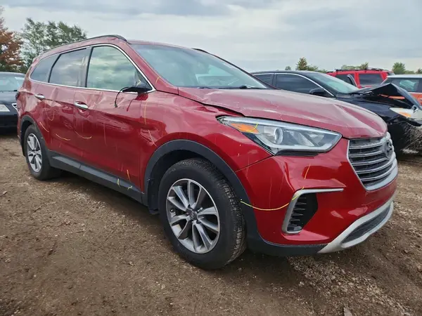 KM8SMDHF6JU271227 — 2018 Hyundai Santa FE, фото 4 с аукциона Copart 13.10.2026, Передняя часть