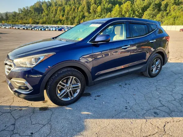 5XYZTDLB3JG548489 — 2018 Hyundai Santa FE, Передняя часть (Front End), фото до ремонта