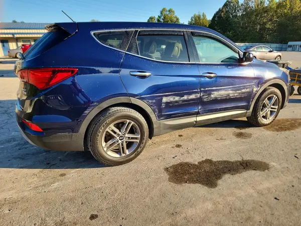 5XYZTDLB3JG548489 — 2018 Hyundai Santa FE, фото 3 с аукциона Copart, Передняя часть