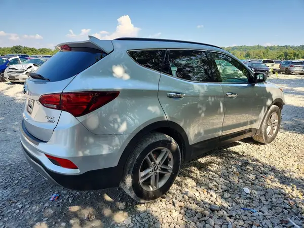 5XYZUDLBXJG512618 — 2018 Hyundai Santa FE, фото 3 с аукциона Copart, Передняя часть