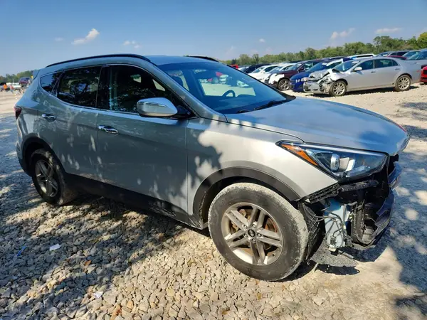 5XYZUDLBXJG512618 — 2018 Hyundai Santa FE, фото 4 с аукциона Copart, Передняя часть