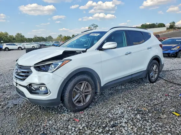 5NMZU3LB7JH060949 — 2018 Hyundai Santa FE, Передняя часть (Front End), фото до ремонта