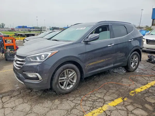 5XYZUDLB7JG514018 — 2018 Hyundai Santa FE, Задняя часть (Rear End), фото до ремонта