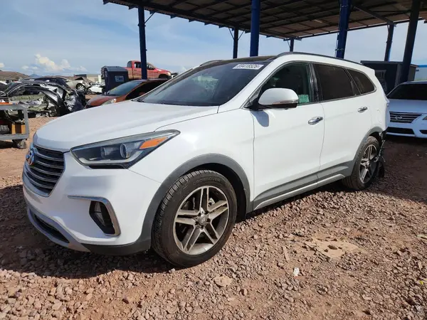 KM8SR4HF4JU292319 — 2018 Hyundai Santa FE, Задняя часть (Rear End), фото до ремонта