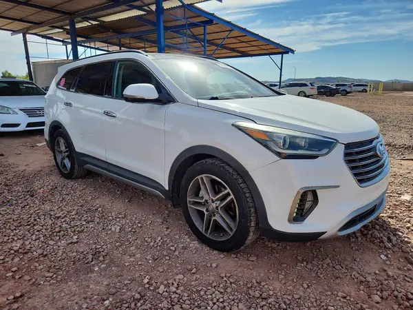 KM8SR4HF4JU292319 — 2018 Hyundai Santa FE, фото 4 с аукциона Copart, Задняя часть
