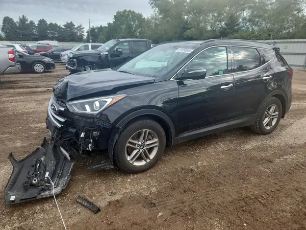 5XYZUDLB3JG559585 — 2018 Hyundai Santa FE, Передняя часть (Front End), фото до ремонта