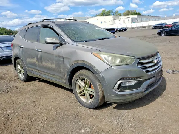 5NMZUDLB6JH103828 — 2018 Hyundai Santa FE, фото 4 с аукциона Copart, Механические повреждения