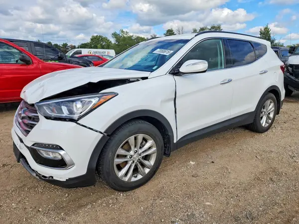 5XYZU4LA2JG549461 — 2018 Hyundai Santa FE, Передняя часть (Front End), фото до ремонта