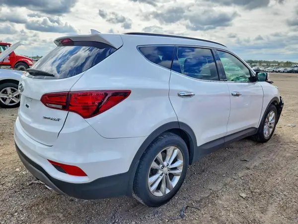 2018 HYUNDAI SANTA FE VIN 5XYZU4LA2JG549461 фото 3