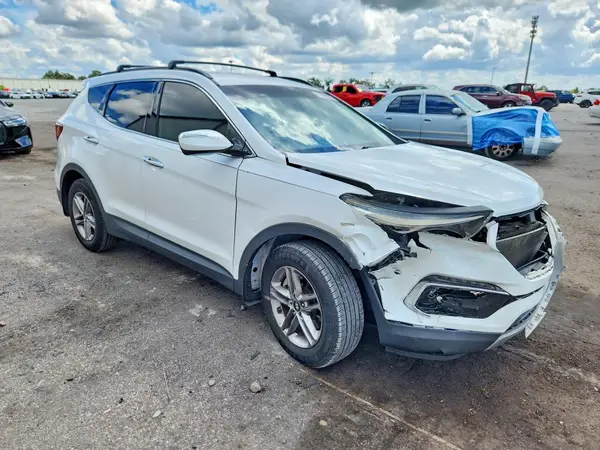 5XYZU3LB8JG554506 — 2018 Hyundai Santa FE, фото 4 с аукциона Copart, Передняя часть