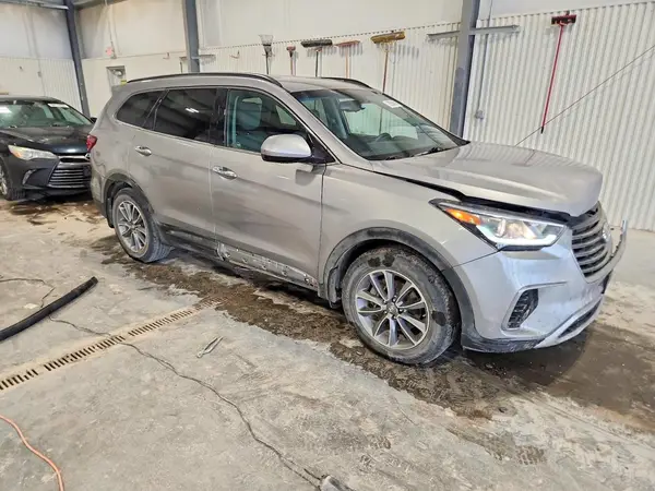 KM8SMDHF9JU272338 — 2018 Hyundai Santa FE, фото 4 с аукциона Copart, Передняя часть