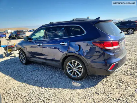2018 Hyundai Santa Fe Se VIN KM8SNDHFXJU284947 фото 2