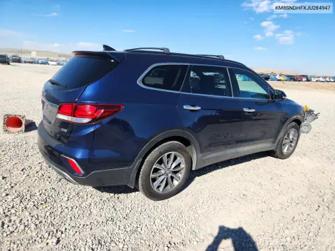 2018 Hyundai Santa Fe Se VIN KM8SNDHFXJU284947 фото 3