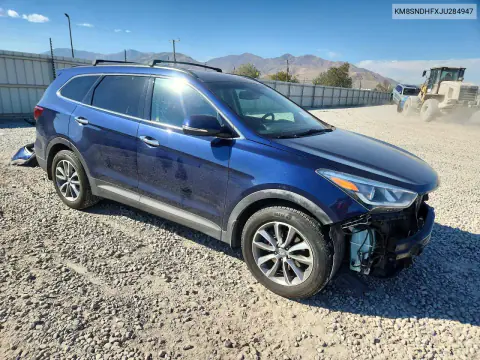 2018 Hyundai Santa Fe Se VIN KM8SNDHFXJU284947 фото 4