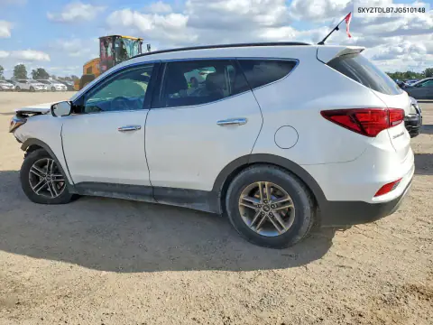 5XYZTDLB7JG510148 — 2018 Hyundai Santa FE, фото 2 с аукциона Copart, Ходовая часть