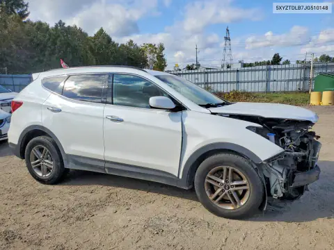 5XYZTDLB7JG510148 — 2018 Hyundai Santa FE, фото 4 с аукциона Copart, Ходовая часть