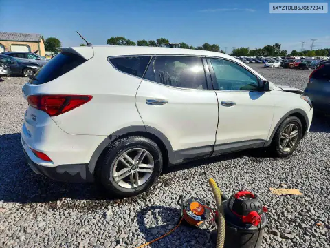 2018 Hyundai Santa Fe Sport 2.4L VIN 5XYZTDLB5JG572941 фото 3