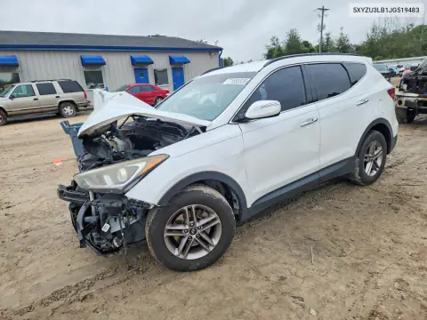 2018 Hyundai Santa Fe Sport 2.4L VIN 5XYZU3LB1JG519483 фото 1