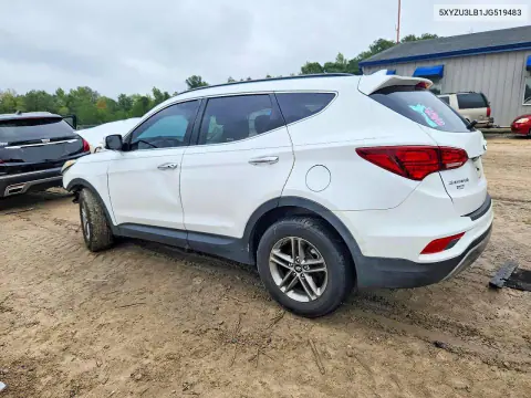 2018 Hyundai Santa Fe Sport 2.4L VIN 5XYZU3LB1JG519483 фото 2