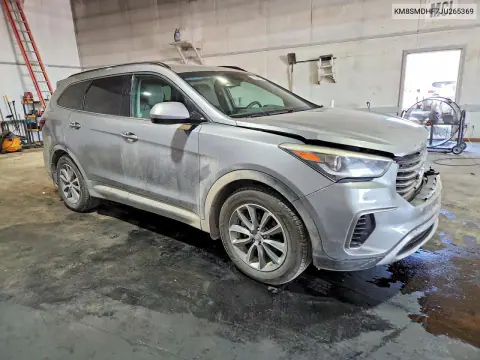 2018 Hyundai Santa Fe Se VIN KM8SMDHF7JU265369 фото 4