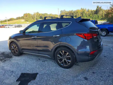 2018 Hyundai Santa Fe Sport 2.0T Ultimate VIN 5XYZWDLA5JG520000 фото 2