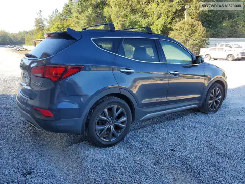2018 Hyundai Santa Fe Sport 2.0T Ultimate VIN 5XYZWDLA5JG520000 фото 3