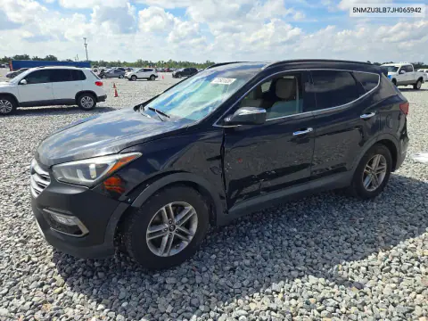 2018 Hyundai Santa Fe Sport 2.4L VIN 5NMZU3LB7JH065942 фото 1