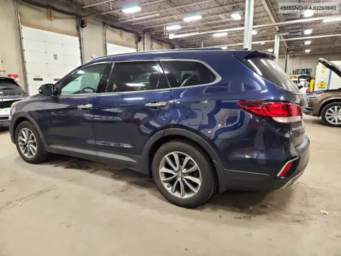 2018 Hyundai Santa Fe Se VIN KM8SNDHF4JU260840 фото 2