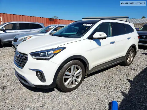 KM8SRDHF0JU279437 — 2018 Hyundai Santa FE, Механические повреждения, фото до ремонта