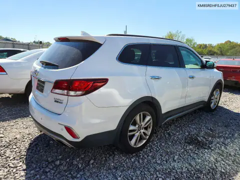 KM8SRDHF0JU279437 — 2018 Hyundai Santa FE, фото 3 с аукциона Copart, Механические повреждения