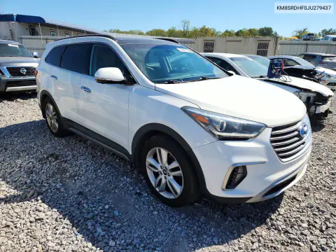 KM8SRDHF0JU279437 — 2018 Hyundai Santa FE, фото 4 с аукциона Copart, Механические повреждения