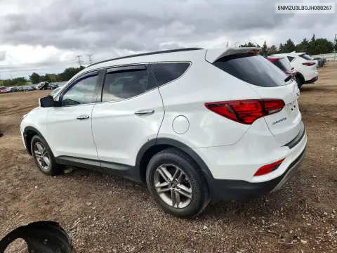 5NMZU3LB0JH088267 — 2018 Hyundai Santa FE, фото 2 с аукциона Copart, Передняя часть