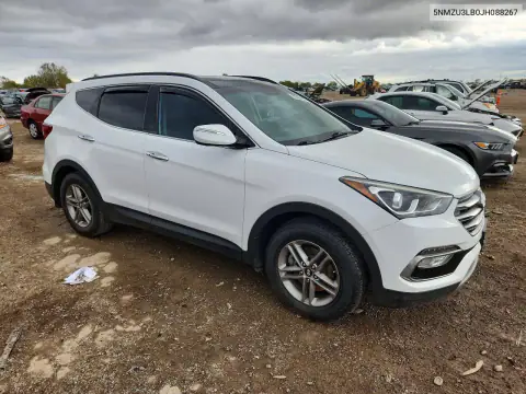 5NMZU3LB0JH088267 — 2018 Hyundai Santa FE, фото 4 с аукциона Copart, Передняя часть